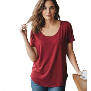 LOFT VINTAGE SOFT RED TEE-SHIRT SZ.L EUC.